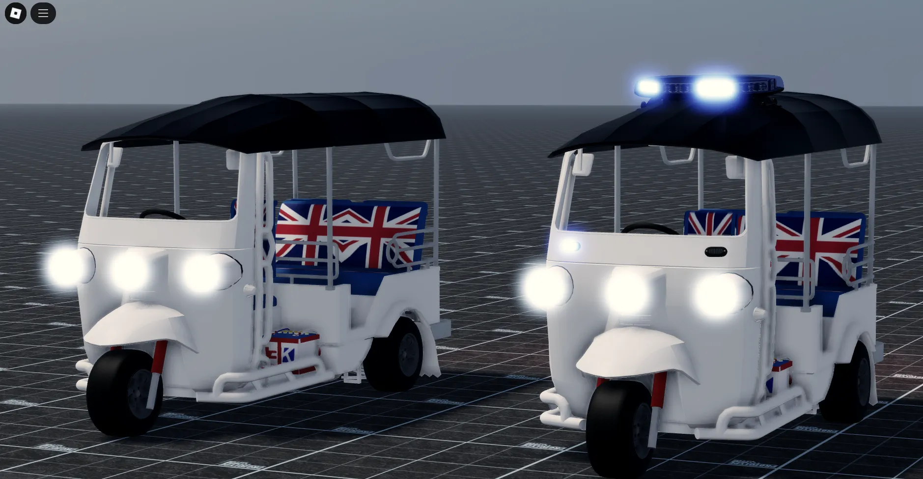 Police Tuk-tuk Banner